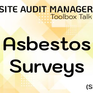 Asbestos Surveys Toolbox Talk